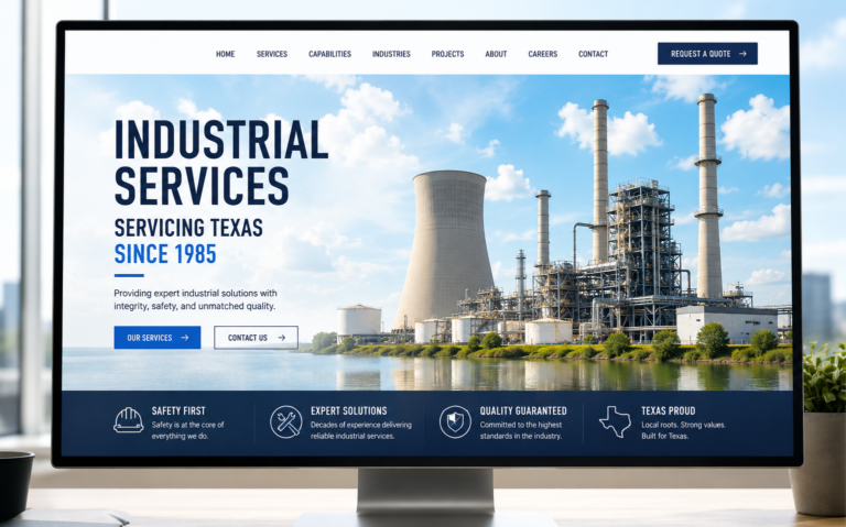 Industrial Website Revamp & Lead Capture Strategy